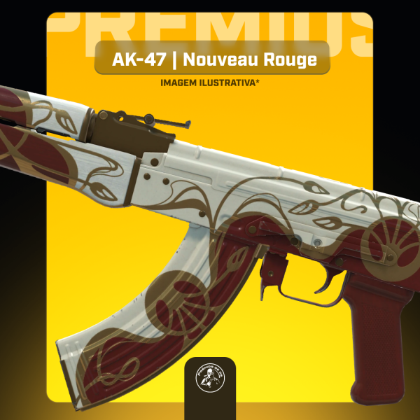 — 1808 AK-47 | Nouveau Rouge (Well-Worn)